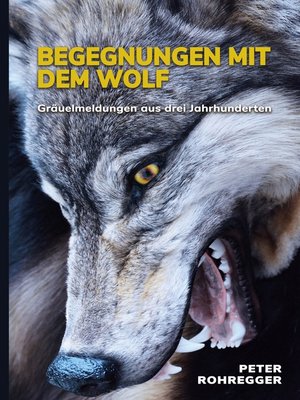 cover image of Begegnungen mit dem Wolf